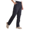 VEVOR FR Pants for Men, 9 oz 100% Cotton, Flame-Resistant Cargo Pants with Multi-Pockets and Elastic Waist, Reinforced Tear-proof Stitching, Ideal for Welding Work and Casual Wear, L Size, Black