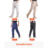 VEVOR FR Pants for Men, 9 oz 100% Cotton, Flame-Resistant Cargo Pants with Multi-Pockets and Elastic Waist, Reinforced Tear-proof Stitching, Ideal for Welding Work and Casual Wear, XL Size, Khaki