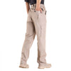 VEVOR FR Pants for Men, 9 oz 100% Cotton, Flame-Resistant Cargo Pants with Multi-Pockets and Elastic Waist, Reinforced Tear-proof Stitching, Ideal for Welding Work and Casual Wear, XXL Size, Khaki