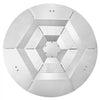 VEVOR Fire Pit Heat Deflector for Solo Stove Yukon, 27 inch Bonfire Round for Wood Burning Fire Pit, 304 Stainless Steel Heat Diffuser, Detachable Burner Cover Camping Accessories
