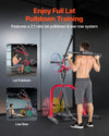 Enjoy full lat pulldown training - 2:1 ratio lat pulldown & low row system