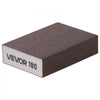 VEVOR Sanding Sponge, 10 Pcs, 60/80/120/180/220 Grit Assortment(2 Each), Washable and Reusable Sanding Blocks for Dry & Wet Use, Coarse to Fine Sandpaper Blocks, for Drywall Wood Metal Furniture