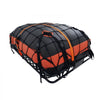 VEVOR Roof Rack Cargo Basket, 54 x 34 x 4 in, Heavy Duty Roof Top Carrier Basket with Waterproof Bag, Cargo Net, Ratchet Straps, 200 lbs Capacity, Universal Car Top Luggage Holder, for SUV Truck Car