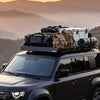 VEVOR Roof Rack Cargo Basket, 64 x 39 x 4 in, Heavy Duty Roof Top Carrier Basket with Folding Design, 200 lbs Capacity, All-Weather Easy-Install Car Top Luggage Holder, Universal Fit for SUV Truck Car