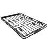 VEVOR Roof Rack Cargo Basket, 64 x 39 x 4 in, Heavy Duty Roof Top Carrier Basket with Folding Design, 200 lbs Capacity, All-Weather Easy-Install Car Top Luggage Holder, Universal Fit for SUV Truck Car