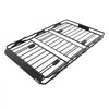 VEVOR Roof Rack Cargo Basket, 64 x 39 x 4 in, Heavy Duty Roof Top Carrier Basket with Folding Design, 200 lbs Capacity, All-Weather Easy-Install Car Top Luggage Holder, Universal Fit for SUV Truck Car