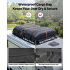 VEVOR Roof Rack Cargo Basket, 90 x 50 x 6 in, Heavy Duty Roof Top Carrier Basket with Waterproof Rooftop Bag, Ratchet Straps, 250 lbs Capacity, All-Weather Car Top Luggage Holder, for SUV Truck Car
