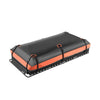 VEVOR Roof Rack Basket, 84 x 39 x 4.1 in, Universal Rooftop Cargo Carrier with 7.9 x 3.9 x 10.2 in Cargo Bag, Net, Ratchet Straps, 250 lbs Max Load Capacity Car Top Luggage Holder, for SUV Truck Car