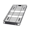 VEVOR Roof Rack Basket, 64 x 39 x 4.1 in, Universal Rooftop Cargo Carrier with 44.1 x 34.3 x 10.2 in Cargo Bag, Net, Ratchet Straps, 250 lbs Max Load Capacity Car Top Luggage Holder, for SUV Truck Car
