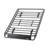 VEVOR Roof Rack Basket, 51 x 36 x 4.1 in, Universal Rooftop Cargo Carrier with 1120 x 870 x 260 mm Cargo Bag, Net, Ratchet Straps, 200 lbs Max Load Capacity Car Top Luggage Holder, for SUV Truck Car