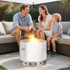 VEVOR Fire Pit Stand for Solo Stove Bonfire,27 Inch Smokeless Fire Pit Ring,Stainless Steel Fireplace Stove Ranger Support Frame Accessory, Portable Outdoor Camping Holder Tools for Fireplace