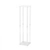 VEVOR 2PCS 31.5inch High Wedding Flower Stand, With Acrylic Laminate,Acrylic Vase Column Geometric Centerpiece Stands, Floral Display Rack for T-Stage Events Reception, Party Decoration Home