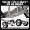 VEVOR Sliding Gate Kit, 6” Rolling Gate Hardware Kit, Universal Sliding Gate Rollers Track Wheels, Heavy Duty Sliding Gate Guide Roller for Sliding Gates and Rolling Door,600 lbs Max. Load,Black