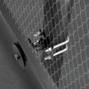 VEVOR Sliding Gate Kit, Rolling Gate Hardware Kit w/ H-Shaped Wheel Groove for Cantilever Sliding Gates and Rolling Door, Sliding Gate Rollers w/ 4 Track Wheels, Heavy Duty Sliding Roller,Black