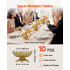 VEVOR 10 PCS Wedding Flower Vase, 4.7 in Mini Flower Table Centerpieces, Small Floral Bowl Decorative Easy Installation, Versatile Arrangement Stand for Party Events Home Decor Reception, Gold