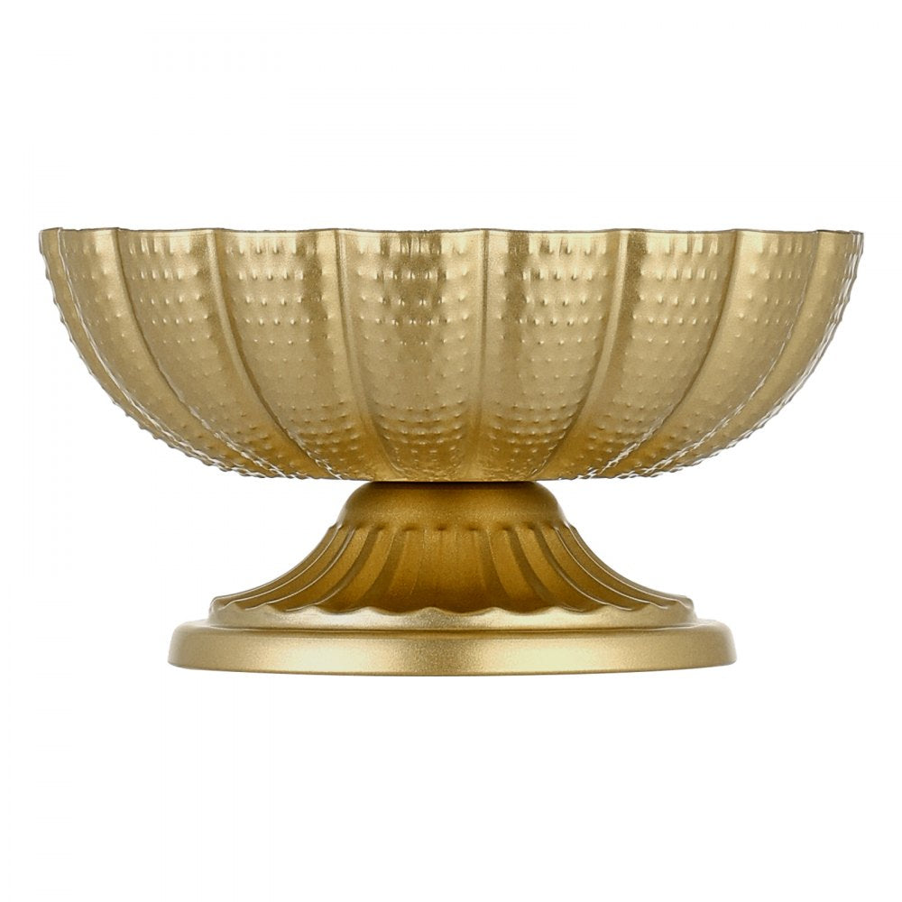VEVOR 10 PCS Wedding Flower Vase, 4.7 in Mini Flower Table Centerpieces, Small Floral Bowl Decorative Easy Installation, Versatile Arrangement Stand for Party Events Home Decor Reception, Gold