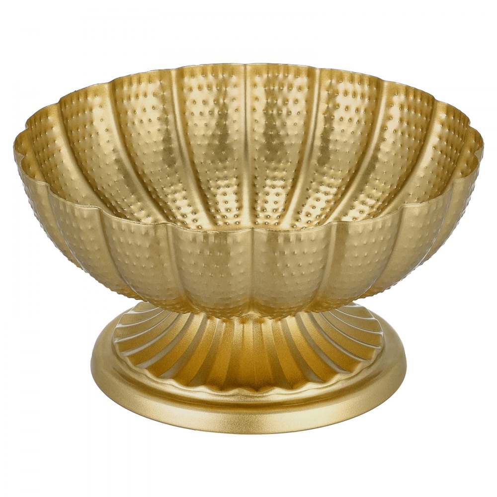 VEVOR 10 PCS Wedding Flower Vase, 4.7 in Mini Flower Table Centerpieces, Small Floral Bowl Decorative Easy Installation, Versatile Arrangement Stand for Party Events Home Decor Reception, Gold