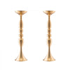 VEVOR 24PCS 50cm/19.7” Tall Wedding Flower Vase, Metal Wedding Centerpiece, Gold Floral Arrangement Stand Display Rack for Tables Wedding Dinner Party, Anniversary Ceremony Birthday Event Decor