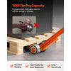 VEVOR Prylever Bar, 11000 lbs Weight Capacity, 67 Inch Carbon Steel Handle Lever Dolly, Pry Lever Bar with Wheels for Large Pallets, Heavy Items, Concrete Blocks, Heavy Duty Equipment Handling