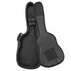 VEVOR Acoustic Guitar Hard Case, 47.1 Inch, Hard-Shell Protective Travel Carrying Case with Accessory Compartment, Foam Padding, Portable Handle, Shoulder Straps, for 41 Inch Acoustic Guitars, Black