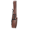VEVOR Acoustic Guitar Hard Case, 47.1 Inch, Hard-Shell Protective Travel Carrying Case with Accessory Compartment, Foam Padding, Portable Handle, Shoulder Straps, for 41 Inch Acoustic Guitars, Brown