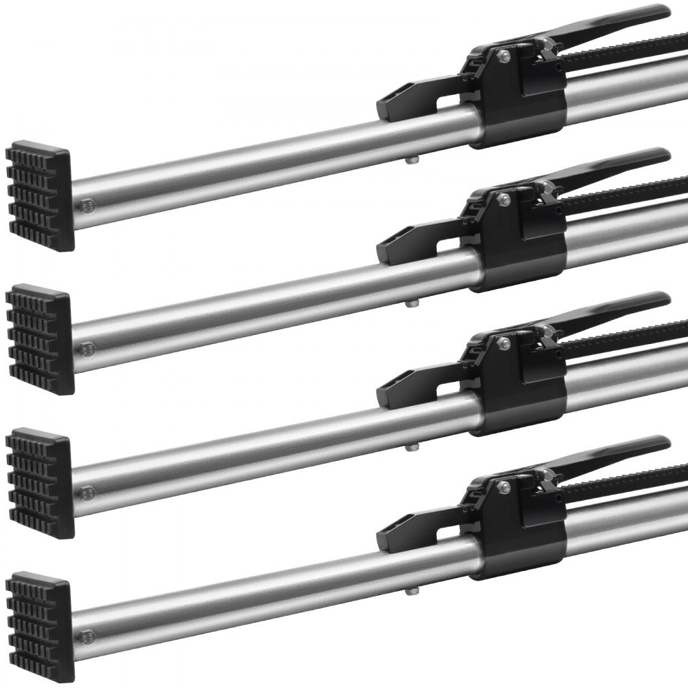 VEVOR Cargo Bar, Cargo Bar Adjustable from 89" to 104", Heavy-duty Steel Cargo Stabilizer Bar with 309 lbs Capacity, Truck Bed Load Bar for Truck Bed, Trailer, Semi Trailer (4 pcs)