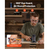 VEVOR Safety Glasses, Anti-Fog and Scratch-Resistant Clear Lens, Over Eyeglasses Safety Goggles with Adjustable Elastic Headband, ANSI Z87.1+ Protective Eye Goggles, for Work, Lab and Construction