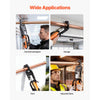 VEVOR 5PCS VUS Pressing Kit, 4PCS Press Rings (1/2", 3/4", 1", 1-1/4") & R8 Actuator - Compatible with ProPress Copper Pipes, Work with 32KN Standard Press Tools for 180° Operation