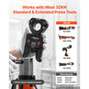 VEVOR 7PCS VUS Pressing Kit with 4 Press Jaws, 2 Press Rings & 1 Actuator, Fits 1/2" to 2" Copper Pipes, Compatible with ProPress, Work with 32KN Standard & Extended Press Tools for 180°  Operation