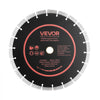VEVOR Diamond Blades 12 inch, 3-Pack Concrete Saw Blade Set, 1 in Arbor, High-Hardness Diamond Segments, 65Mn Steel Core, Dry Wet Cutting, Clean Edges for Concrete, Masonry, Brick, Stone, Granite