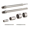 VEVOR Concrete Hole Saw Kit, 1-2/11\", 1-3/5\", 2-9/16\", 3-5/32\", 3-15/16\" Drill Bit Set SDS Plus & SDS MAX Shank Wall Hole Cutter with a 4-1/3\" Connecting Rod for Concrete, Cement, Stone Wall, Ma
