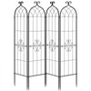VEVOR Garden Trellis, 60 x 15 inch Rose Trellis, 4 Packs Garden Flower Rose Trellises with Powder-Coated Finish & Convenient Locking Design, Plant Support Trellises for Flowers, Vegetables, Roses