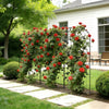 VEVOR Garden Trellis, 71 x 20 inch Rose Trellis, 4 Packs Garden Flower Rose Trellises with Powder-Coated Finish & Convenient Locking Design, Plant Support Trellises for Flowers, Vegetables, Roses
