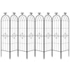 VEVOR Garden Trellis, 71 x 20 inch Rose Trellis, 8 Packs Garden Flower Rose Trellises with Powder-Coated Finish & Convenient Locking Design, Plant Support Trellises for Flowers, Vegetables, Roses