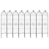 VEVOR Garden Trellis, 71 x 20 inch Rose Trellis, 8 Packs Garden Flower Rose Trellises with Powder-Coated Finish & Convenient Locking Design, Plant Support Trellises for Flowers, Vegetables, Roses