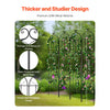 VEVOR Garden Trellis for Climbing Plants, 87 x 20 in, 4 Packs Rustproof Metal Garden Flower Trellis, Outdoor Climbing Rose Trellis Cucumbers Support, Decorative Clematis Trellis for Courtyards Lawns
