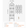 VEVOR Garden Trellis for Climbing Plants, 87 x 20 in, 4 Packs Rustproof Metal Garden Flower Trellis, Outdoor Climbing Rose Trellis Cucumbers Support, Decorative Clematis Trellis for Courtyards Lawns