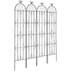 VEVOR Garden Trellis for Climbing Plants, 87 x 20 in, 4 Packs Rustproof Metal Garden Flower Trellis, Outdoor Climbing Rose Trellis Cucumbers Support, Decorative Clematis Trellis for Courtyards Lawns