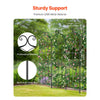 VEVOR Garden Trellis for Climbing Plants, 71 x 20 in, 6 Packs Rustproof Metal Garden Flower Trellis, Outdoor Climbing Rose Trellis Cucumbers Support, Decorative Clematis Trellis for Courtyards Lawns