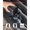 VEVOR Car Air Mattress, Inflatable Back Seat Car Camping Mattress, Flocking Travel Beds, Durable Portable Sleeping Pad with Air Pump, 2 Pillows, Nozzle, Carry Bag, Fits Most SUV MPV Sedan, Black