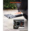 VEVOR Vise Plate Holder, 3-in-1 Table/Wall/Hitch Mounted for 2" Receivers, 4-Level Adjustable Length, Heavy-Duty Steel, Compatible with Pipe Vises & Bench Grinders for Vehicle Repairs, Metalworking