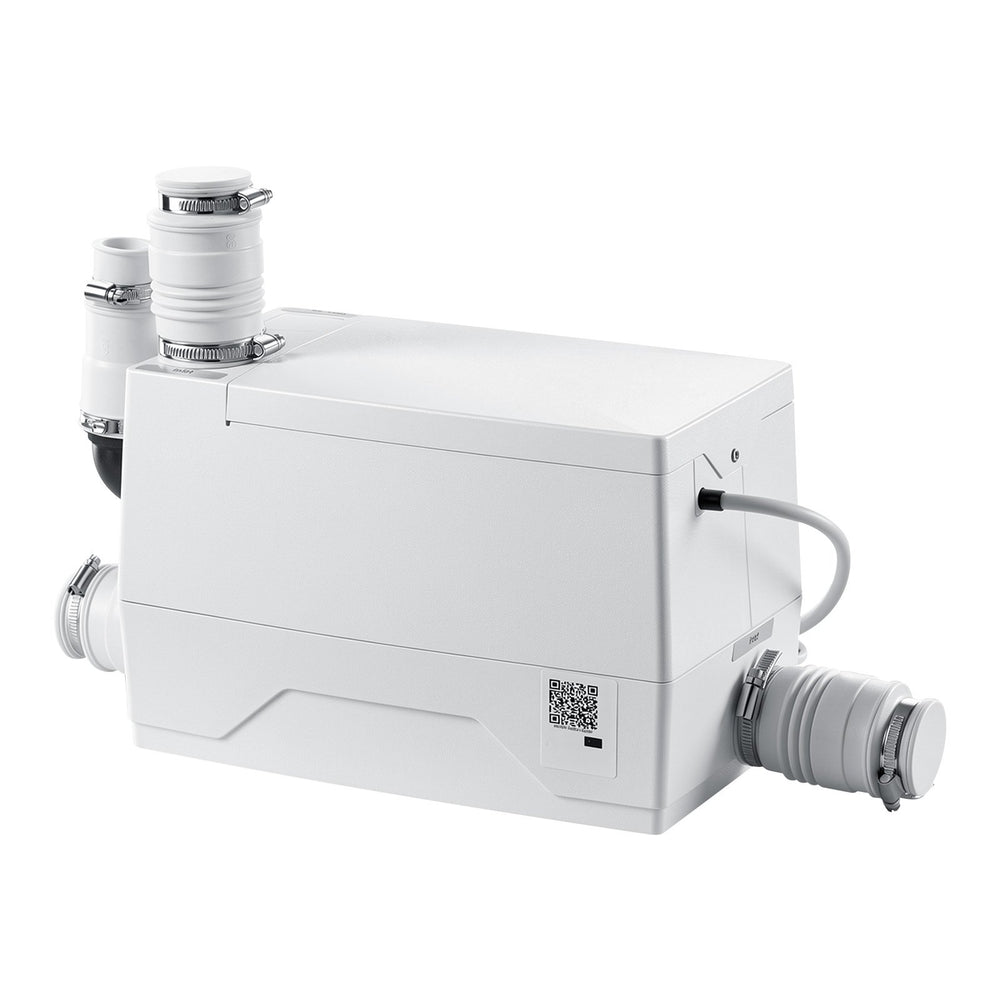 VEVOR Utility Sink Pump 350W 7200L/h Flow 26.2 ft / 8 m Head Drain Pump, Waste Water Disposal Machine with 3 Inlets, Portable & Powerful Performance, for Basement, Kitchen, Sink, Shower, Gray Water
