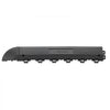 VEVOR Transition Edge Kit, 11-Piece, Durable PP Interlocking Modular Garage Floor Edging, Easy Installation, Edge Protection for Wet Area Restaurant, Only Compatible with VEVOR Drainage Mats, Black