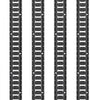 VEVOR E Track Tie-Down Rail Kit, 18PCS 5' E-Tracks Set Includes 4 Steel Rails & 8 O-Ring Anchors & 4 Tie-Offs with D-Ring & 2 Ratchet Straps, Securing Accessories for Cargo Motorcycles Bikes, 2000 lbs