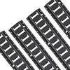 VEVOR E Track Tie Down Rail Kit, 2' Steel Rails, 4 Pack, Secure Cargo & Heavy Loads Up to 2000 lbs, Heavy Duty Etrack Rails with Screws for Garages, Vans, Trailers, Motorcycle Tie Downs, ATV Mountings