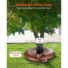 VEVOR Tree Watering Rings, 4 Pcs 16 Gallons Tree Watering Bags, 6-9 Hours Slow Release, Refillable Planting Water Bags, Water Saving, Heavy Duty Watering System for Shrub Tree Root Drip Irrigation
