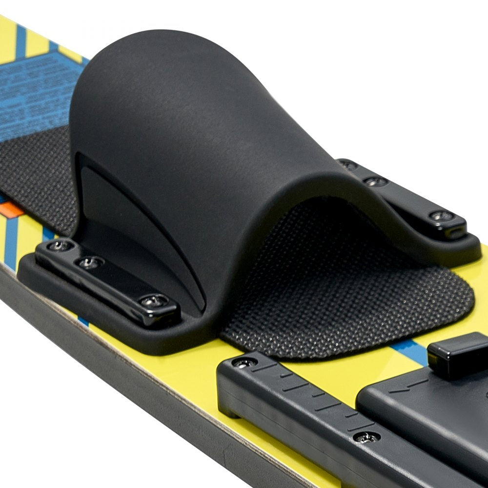 VEVOR 59" Water Skis, Adult Water Ski with X-7 Adjustable Horseshoe Bindings & Padded Rear Toe Plate, High-gloss UV Coating Waterskis  Combo for Adults Up to 300 lbs