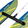 VEVOR 46" Water Skis, Kids Water Ski Trainers with X-7 Adjustable Bindings, Double-Handle Rope & Removable Stabilizing Bar, Training Waterskis Combo for Kids Youth Up to 300 lbs