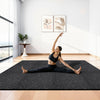 VEVOR Puzzle Exercise Mat, 12 PCS Fitness Equipment Mats, 24 x 24 x 0.79 in, High-Density EVA Foam Mats Set, Interlocking Rubber Soft Tiles, Protective Floor Padding with Gray Dots for Home Gym Office