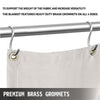 VEVOR 8 x 10 Ft Welding Blanket White Fiberglass Blanket Portable Fiberglass Fire Retardant Blanket Welding Mat Welding Fireproof Thermal Resistant Insulation With Carry Bag